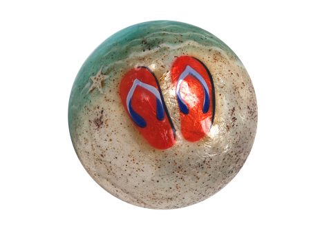 Seaside Flip Flop Capiz Ball on Sale