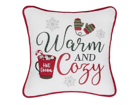 Warm and Cozy Cocoa Mug Mini Pillow Supply