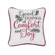 Tidings of Comfort & Joy Mini Pillow Online now