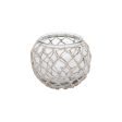 Glass Tealight Holder with Rope Weave Cheap